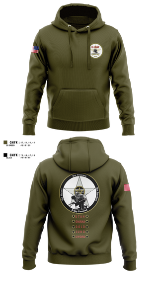 Hoodie, D-Day Ohio, Inc, , Teamtime, Team time, sublimation, custom sports apparel, team uniforms, spirit wear, spiritwear, sports uniforms, custom shirts, team store, custom team store, fundraiser sports, apparel fundraiser