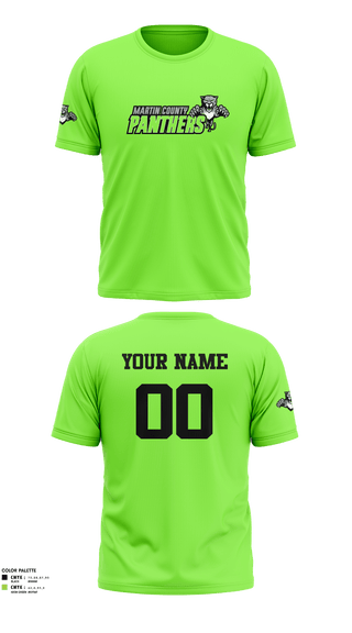 Short Sleeve Performance Shirt, Martin County Panthers Football And Cheer, Football, Teamtime, Team time, sublimation, custom sports apparel, team uniforms, spirit wear, spiritwear, sports uniforms, custom shirts, team store, custom team store, fundraiser sports, apparel fundraiser
