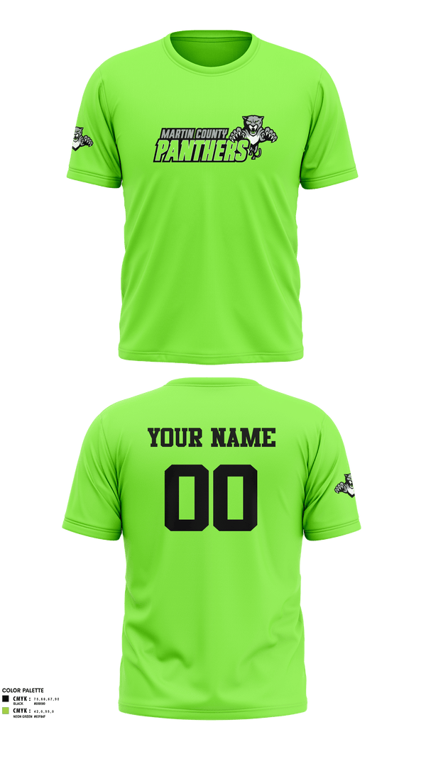Short Sleeve Performance Shirt, Martin County Panthers Football And Cheer, Football, Teamtime, Team time, sublimation, custom sports apparel, team uniforms, spirit wear, spiritwear, sports uniforms, custom shirts, team store, custom team store, fundraiser sports, apparel fundraiser