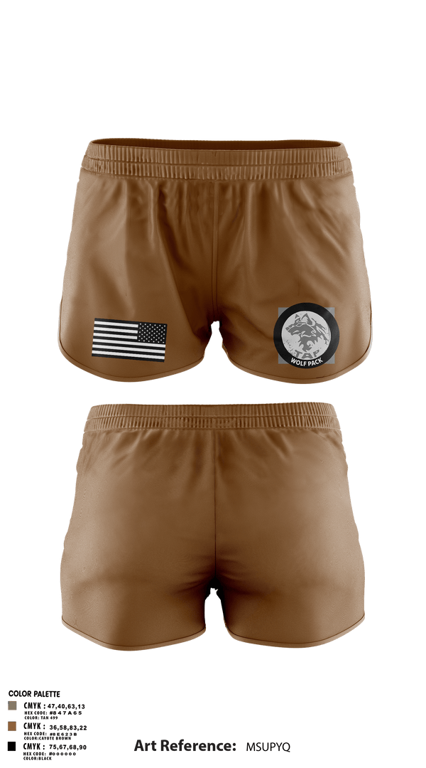 Ranger Panties, 65th FAB, Army, Teamtime, Team time, sublimation, custom sports apparel, team uniforms, spirit wear, spiritwear, sports uniforms, custom shirts, team store, custom team store, fundraiser sports, apparel fundraiser