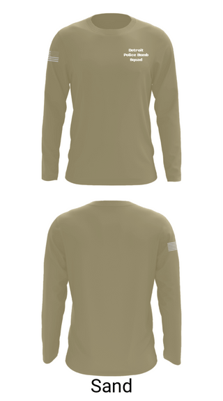 Long Sleeve Performance Shirt, Detroit Police Bomb Squad, Police, Teamtime, Team time, sublimation, custom sports apparel, team uniforms, spirit wear, spiritwear, sports uniforms, custom shirts, team store, custom team store, fundraiser sports, apparel fundraiser
