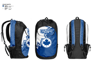 Gear Bag, Maplewood Football, Football, Teamtime, Team time, sublimation, custom sports apparel, team uniforms, spirit wear, spiritwear, sports uniforms, custom shirts, team store, custom team store, fundraiser sports, apparel fundraiser