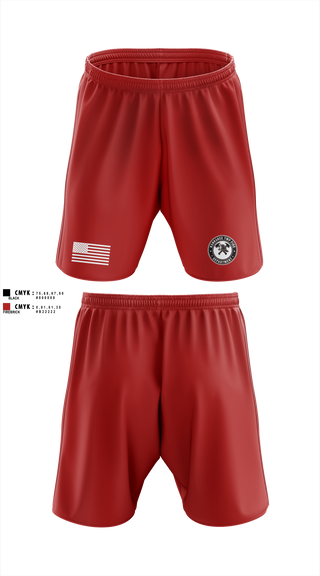 Athletic Shorts With Pockets, Kankakee Twp Fire, , Teamtime, Team time, sublimation, custom sports apparel, team uniforms, spirit wear, spiritwear, sports uniforms, custom shirts, team store, custom team store, fundraiser sports, apparel fundraiser