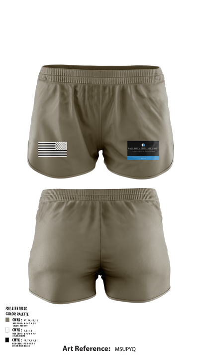 Bad Boys Elite SecurityBad Boys Elite Security 16850086 Women's Shorts - 1