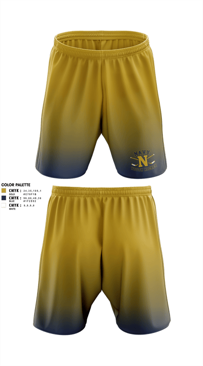 Navy Youth Hockey 69647370 Athletic Shorts With Pockets - 4