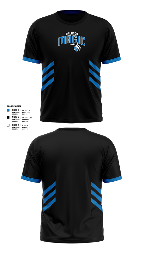Short Sleeve Performance Shirt, Magic, Men's Basketball, Teamtime, Team time, sublimation, custom sports apparel, team uniforms, spirit wear, spiritwear, sports uniforms, custom shirts, team store, custom team store, fundraiser sports, apparel fundraiser