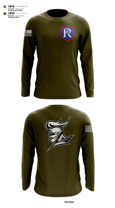 RICS Raiders 86682498 Long Sleeve Performance Shirt - 2