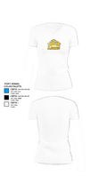 Big Valley Christian High School Volleyball 71301612 Women's Short Sleeve V-neck Shirt - 18