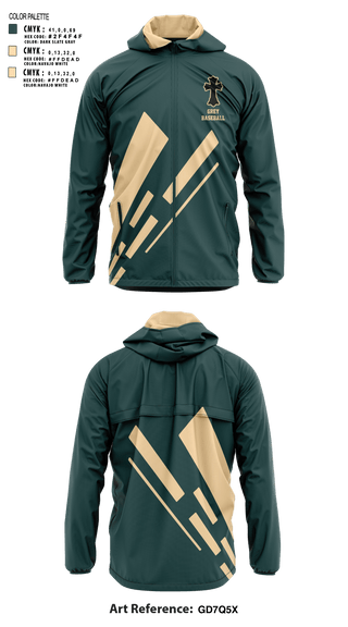 Windbreaker, grey, Baseball, Teamtime, Team time, sublimation, custom sports apparel, team uniforms, spirit wear, spiritwear, sports uniforms, custom shirts, team store, custom team store, fundraiser sports, apparel fundraiser