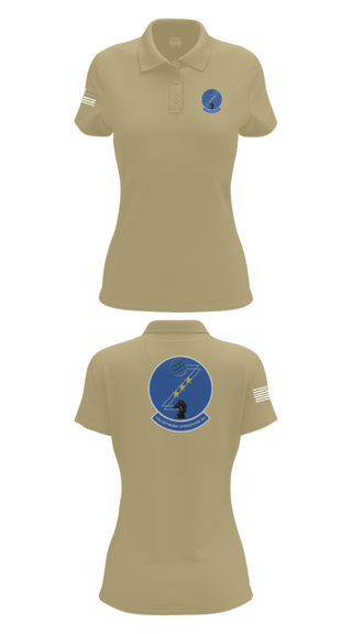 Women's Short Sleeve Performance Polo, 83 NOS, Air Force, Teamtime, Team time, sublimation, custom sports apparel, team uniforms, spirit wear, spiritwear, sports uniforms, custom shirts, team store, custom team store, fundraiser sports, apparel fundraiser