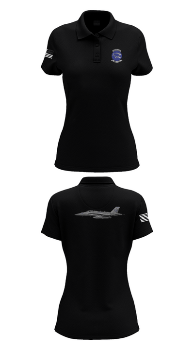 VAQ-139 Cougars 17202131 Women's Short Sleeve Performance Polo  - 33