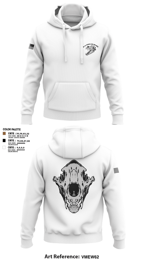 Hoodie, B co 224th MI BN MX, Army, Teamtime, Team time, sublimation, custom sports apparel, team uniforms, spirit wear, spiritwear, sports uniforms, custom shirts, team store, custom team store, fundraiser sports, apparel fundraiser