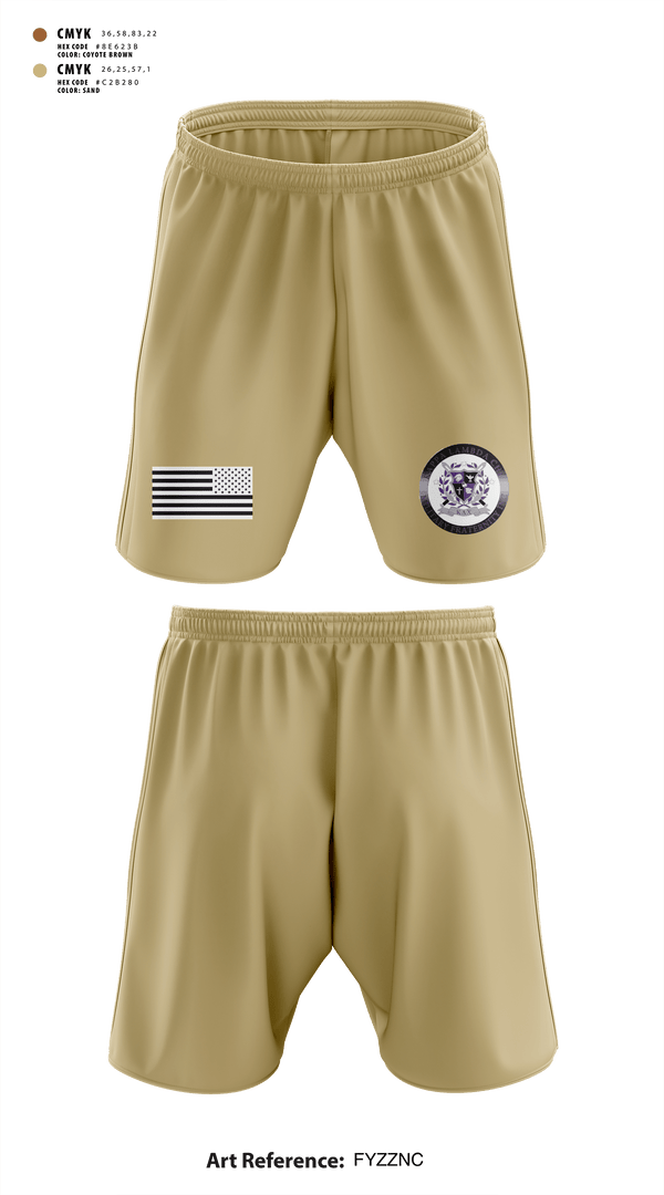 Athletic Shorts With Pockets, Kappa lambda chi, Army, Teamtime, Team time, sublimation, custom sports apparel, team uniforms, spirit wear, spiritwear, sports uniforms, custom shirts, team store, custom team store, fundraiser sports, apparel fundraiser