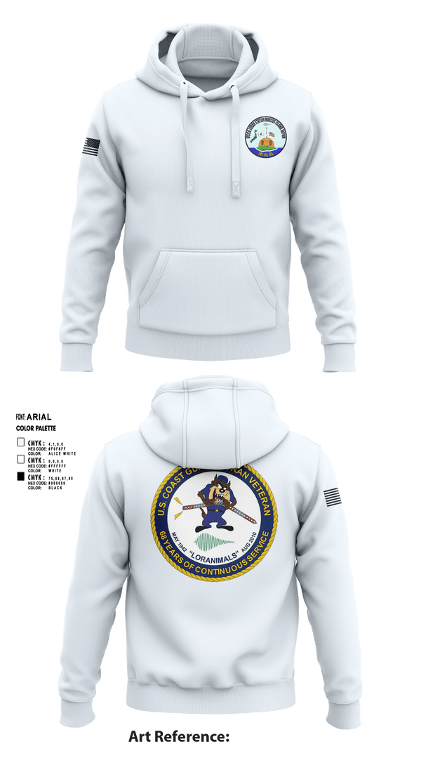 Hoodie, Marcus Island Loran Station, Coast Guard, Teamtime, Team time, sublimation, custom sports apparel, team uniforms, spirit wear, spiritwear, sports uniforms, custom shirts, team store, custom team store, fundraiser sports, apparel fundraiser