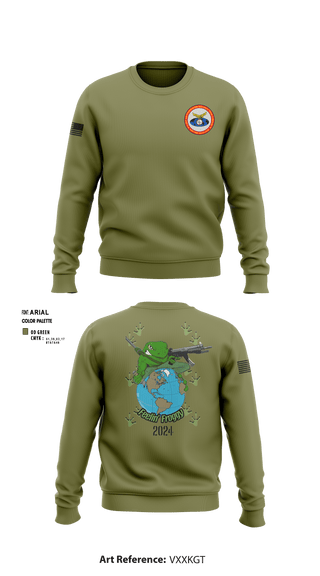 Crew Neck Sweatshirt, Fast Co 5th Plt, Marines, Teamtime, Team time, sublimation, custom sports apparel, team uniforms, spirit wear, spiritwear, sports uniforms, custom shirts, team store, custom team store, fundraiser sports, apparel fundraiser
