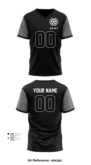 Mens Soccer Jersey, Saint, Men's Soccer, Teamtime, Team time, sublimation, custom sports apparel, team uniforms, spirit wear, spiritwear, sports uniforms, custom shirts, team store, custom team store, fundraiser sports, apparel fundraiser