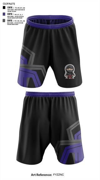 Athletic Shorts With Pockets, Ninjas, Football, Teamtime, Team time, sublimation, custom sports apparel, team uniforms, spirit wear, spiritwear, sports uniforms, custom shirts, team store, custom team store, fundraiser sports, apparel fundraiser