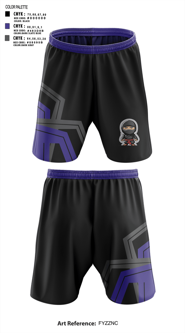 Athletic Shorts With Pockets, Ninjas, Football, Teamtime, Team time, sublimation, custom sports apparel, team uniforms, spirit wear, spiritwear, sports uniforms, custom shirts, team store, custom team store, fundraiser sports, apparel fundraiser