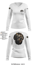 501st BSB 21749910 Women's Long Sleeve V-neck Shirt - 6