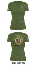 51st Combat Engineers 81487377 Women's Short Sleeve V-neck Shirt - 48