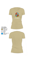 1st Anglico 77697300 Women's Short Sleeve V-neck Shirt - 84