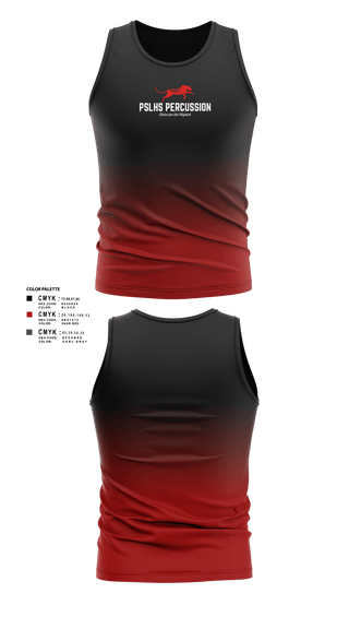 Tank Top, PSLHS Percussion, Men's Soccer, Teamtime, Team time, sublimation, custom sports apparel, team uniforms, spirit wear, spiritwear, sports uniforms, custom shirts, team store, custom team store, fundraiser sports, apparel fundraiser