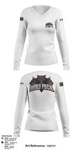 501st BSB 21749910 Women's Long Sleeve V-neck Shirt - 2