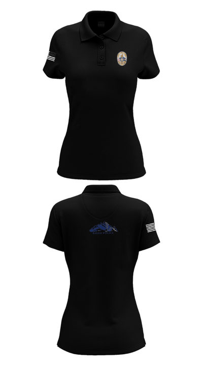 Eagle Police Department 40454733 Women's Short Sleeve Performance Polo  - 33