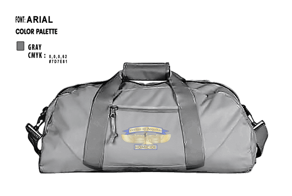 Duffle Bag, Homicide, , Teamtime, Team time, sublimation, custom sports apparel, team uniforms, spirit wear, spiritwear, sports uniforms, custom shirts, team store, custom team store, fundraiser sports, apparel fundraiser