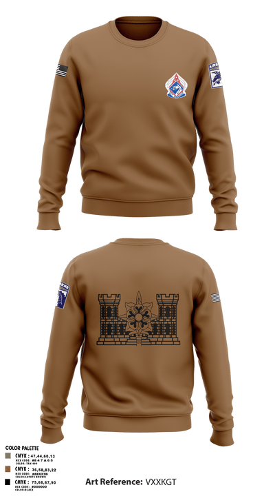 XVIII ABN G2 65000076 Crew Neck Sweatshirt - 14