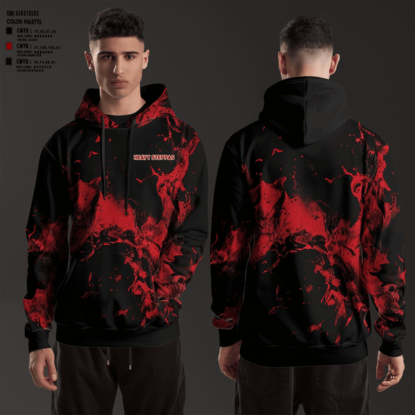 Hoodie, Heavy Steppas, Men's Basketball, Teamtime, Team time, sublimation, custom sports apparel, team uniforms, spirit wear, spiritwear, sports uniforms, custom shirts, team store, custom team store, fundraiser sports, apparel fundraiser