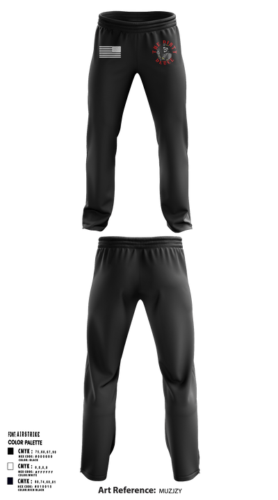 386th ECES/CEF 44039063 Sweatpants - 58
