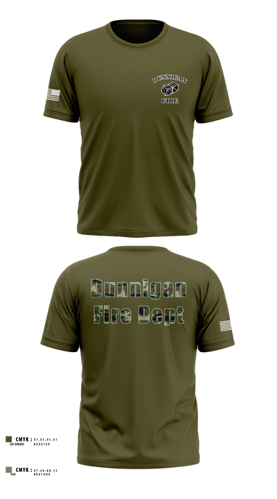 Dunnigan Fire Dept 20290423 Short Sleeve Performance Shirt - 4