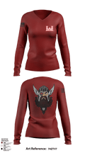 689 EN CO 71684380 Women's Long Sleeve V-neck Shirt - 1