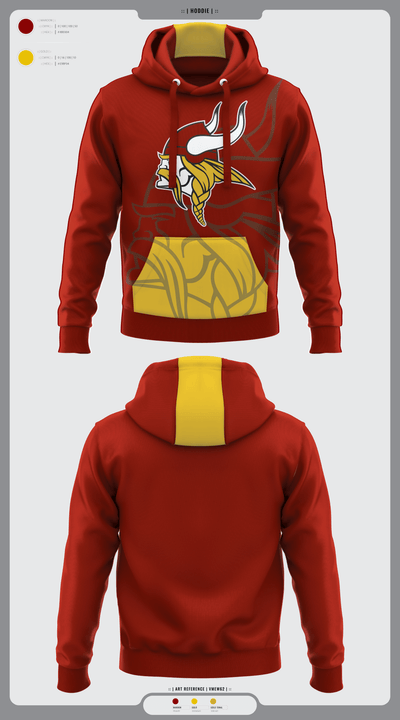 Mission Valley Senior High School Volleyball 58304550 Hoodie - 1