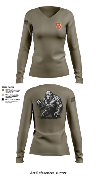 Women's Long Sleeve Vneck Shirt, DLOC, , Teamtime, Team time, sublimation, custom sports apparel, team uniforms, spirit wear, spiritwear, sports uniforms, custom shirts, team store, custom team store, fundraiser sports, apparel fundraiser