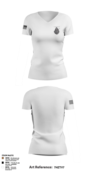 Women's Short Sleeve Vneck Shirt, 1/3 CR Reconnaissance, , Teamtime, Team time, sublimation, custom sports apparel, team uniforms, spirit wear, spiritwear, sports uniforms, custom shirts, team store, custom team store, fundraiser sports, apparel fundraiser