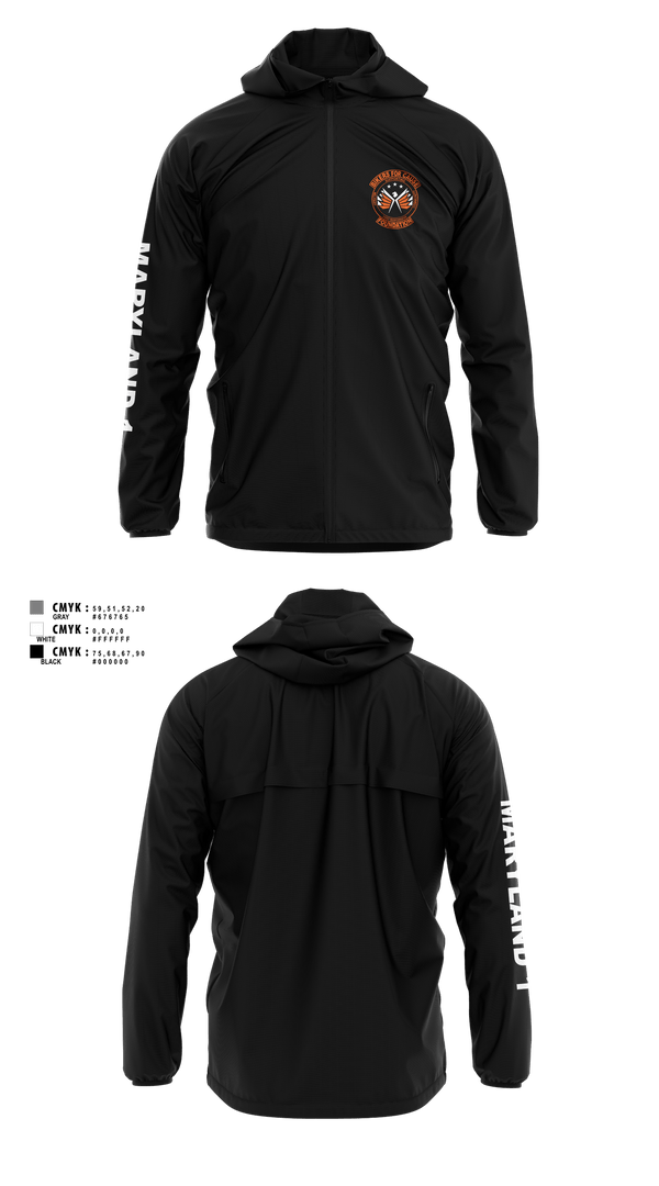Windbreaker, Bikers For Cause Foundation, , Teamtime, Team time, sublimation, custom sports apparel, team uniforms, spirit wear, spiritwear, sports uniforms, custom shirts, team store, custom team store, fundraiser sports, apparel fundraiser