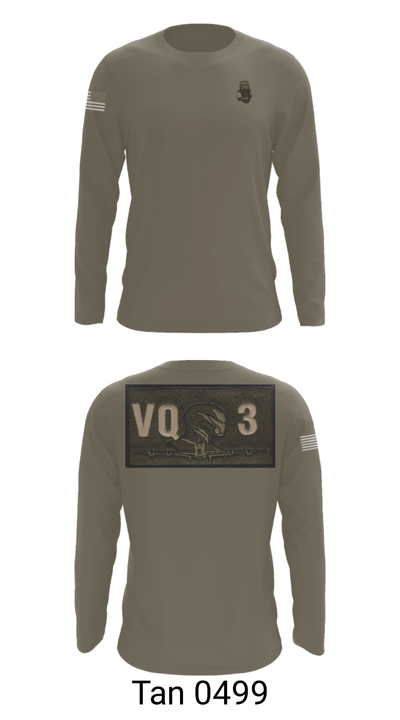 VQ-3 DET TRVS 52792969 Long Sleeve Performance Shirt - 63