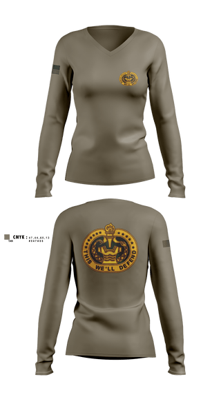 Women's Long Sleeve Vneck Shirt, DS DavisDS Davis, , Teamtime, Team time, sublimation, custom sports apparel, team uniforms, spirit wear, spiritwear, sports uniforms, custom shirts, team store, custom team store, fundraiser sports, apparel fundraiser