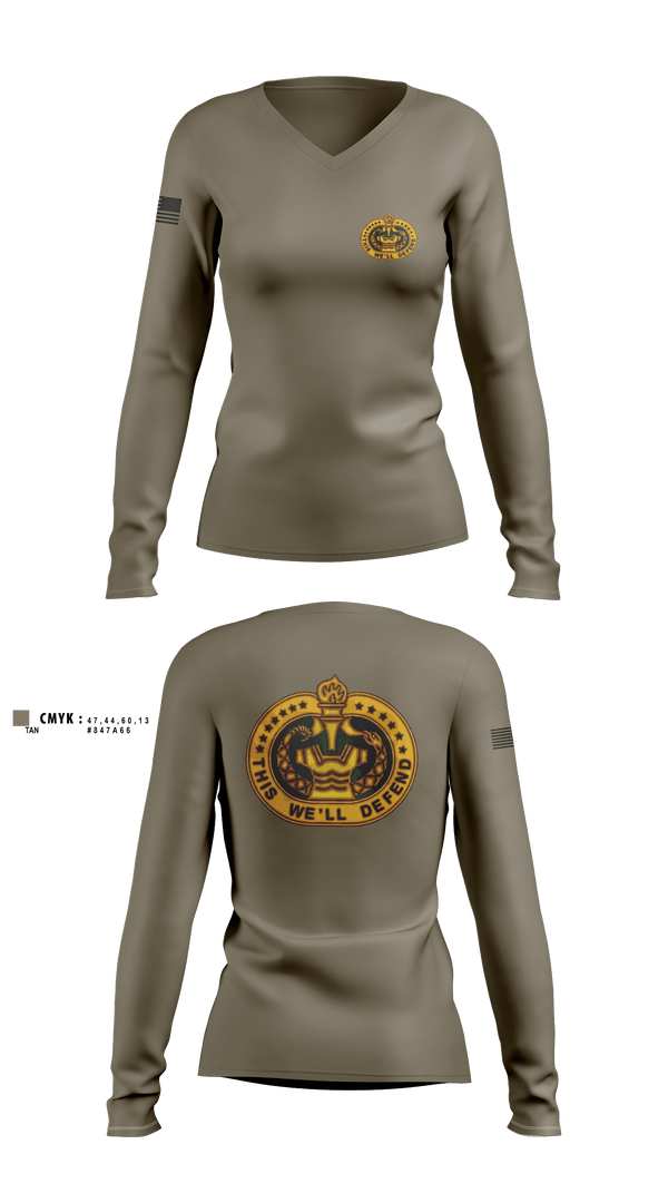 Women's Long Sleeve Vneck Shirt, DS DavisDS Davis, , Teamtime, Team time, sublimation, custom sports apparel, team uniforms, spirit wear, spiritwear, sports uniforms, custom shirts, team store, custom team store, fundraiser sports, apparel fundraiser