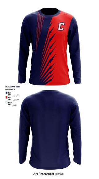 Long Sleeve Performance Shirt, Hopkins County Central High School Track & Field, Track & Field, Teamtime, Team time, sublimation, custom sports apparel, team uniforms, spirit wear, spiritwear, sports uniforms, custom shirts, team store, custom team store, fundraiser sports, apparel fundraiser