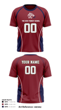 The Kew-Forest School Volleyball 87839519 Short Sleeve Performance Shirt - 40