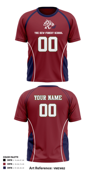 Short Sleeve Performance Shirt, The Kew-Forest School Volleyball, Men's Volleyball, Teamtime, Team time, sublimation, custom sports apparel, team uniforms, spirit wear, spiritwear, sports uniforms, custom shirts, team store, custom team store, fundraiser sports, apparel fundraiser