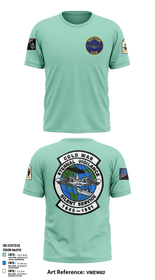 Short Sleeve Performance Shirt, USS James K Polk, Navy, Teamtime, Team time, sublimation, custom sports apparel, team uniforms, spirit wear, spiritwear, sports uniforms, custom shirts, team store, custom team store, fundraiser sports, apparel fundraiser