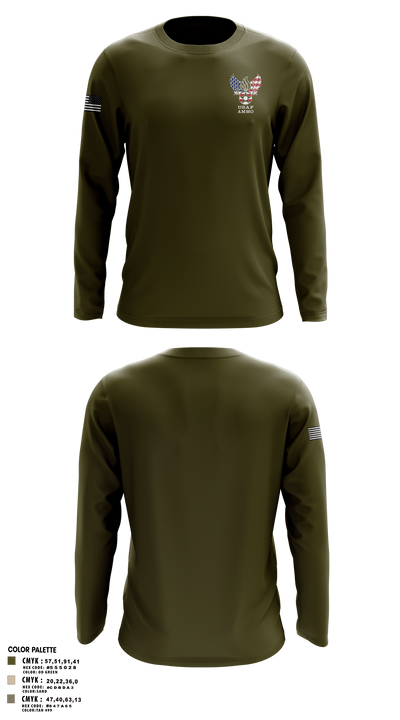 7th MUNS Long Sleeve Performance Shirt 1