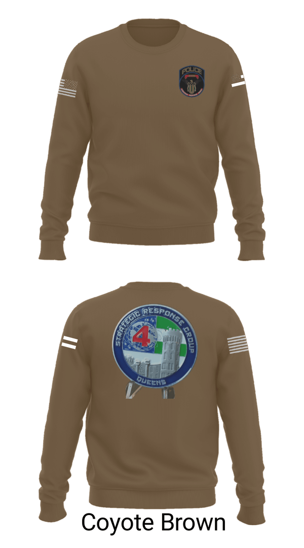 Crew Neck Sweatshirt, SRG 4, Police, Teamtime, Team time, sublimation, custom sports apparel, team uniforms, spirit wear, spiritwear, sports uniforms, custom shirts, team store, custom team store, fundraiser sports, apparel fundraiser