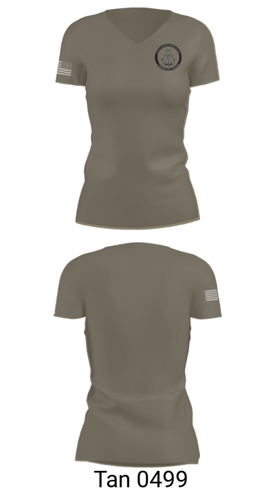 Hope 26658442 Women's Short Sleeve V-neck Shirt - 65