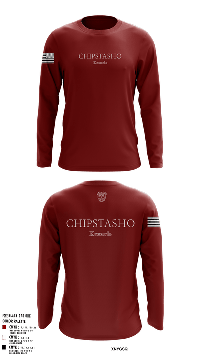 ChipstashoChipstasho 83786325 Long Sleeve Performance Shirt - 1