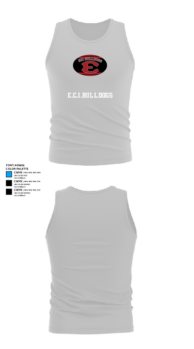 E.C.I.BULLDOGS 58430301 Tank Top - 13